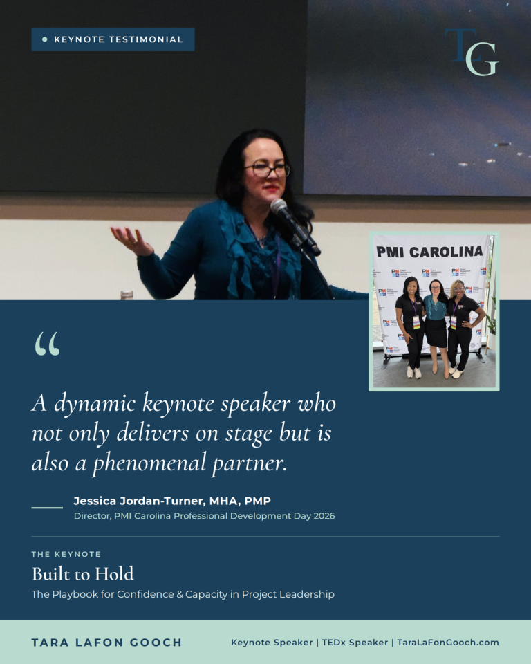 Keynote speaker testimonial for tara LaFon Gooch