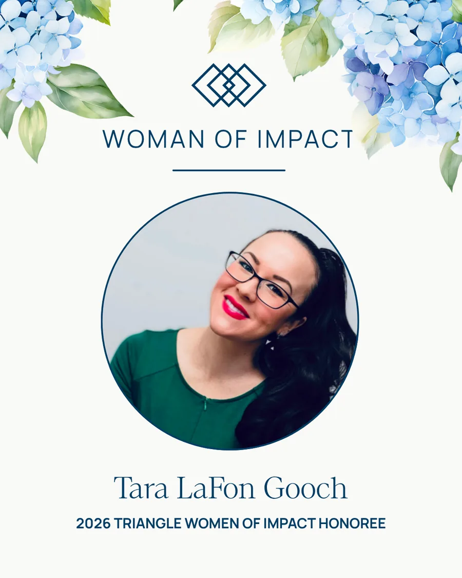 2026 Triangle Women of Impact Honoree graphic