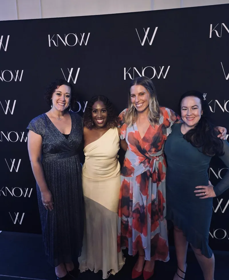 Tara with fellow honorees at the Women to Know event